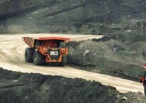 Operasional tambang batu bara kelompok usaha Bumi Resources./bumiresources.com