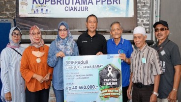 Perkuat Aksi Sosial, BRI Finance Santuni Korban Gempa Cianjur