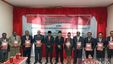 Provinsi Papua Pegunungan Resmi Memiliki 12 Pemimpin Perangkat Daerah