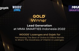 Kerek Penjualan WOODS Lozenges, Gojek Raih Penghargaan MMA SMARTIES