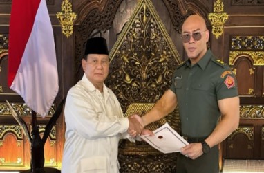 Deddy Corbuzier Terima Pangkat Letkol Tituler TNI AD