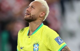 Deretan Foto Neymar Nangis saat Brasil Tersingkir dari Piala Dunia 2022