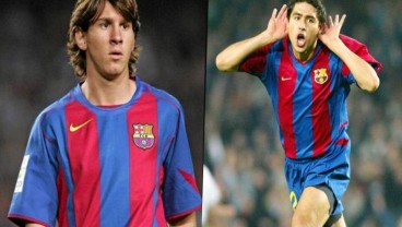 Makna Selebrasi Messi di Depan Van Gaal dan Memori Kelam Riquelme