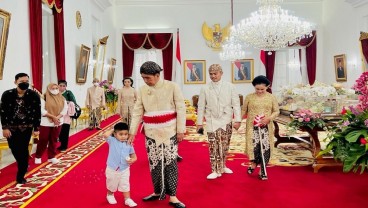 Kocak! Drama Jokowi dan Cucu, Jelang Akad Nikah Kaesang-Erina Gudono 