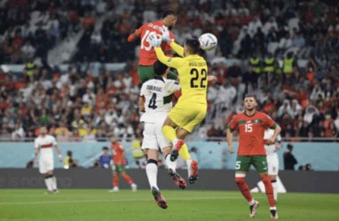 Hasil Babak Pertama Maroko vs Portugal: Gol En-Nesyri Bawa Singa Atlas Unggul 1-0