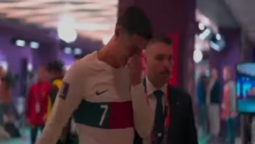 Tangis Ronaldo Pecah Usai Portugal Tersingkir dari Piala Dunia 2022