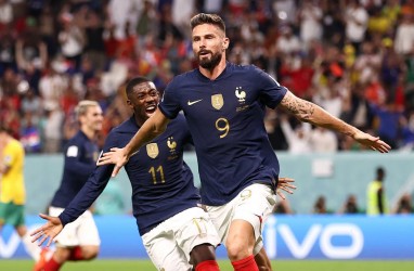 Semifinal Piala Dunia 2022 Prancis vs Maroko, Adu Tajam Sundulan Giroud dan En-Nesyri