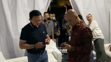 Momen Pertemuan Akrab Ahmad Dhani dan Ahok