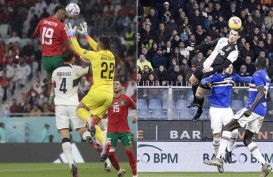 Membandingkan Gol Sundulan En-Nesyri yang Patahkan Rekor Milik Ronaldo