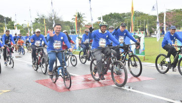 FKIJK Riau Gelar Fun Bike Jelajah Kota Istana Siak Sri Indrapura