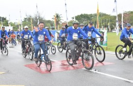 FKIJK Riau Gelar Fun Bike Jelajah Kota Istana Siak Sri Indrapura