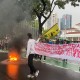 Mahasiswa PMII Demo di Bali Kota, Tuntut Pencabutan Izin W Superclub