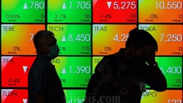 Indeks Bisnis-27 Ijo Royo-royo, Saham SMGR Terbang Usai Rights Issue