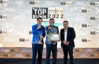 Profit dan Kinerja Optimal, Pupuk Kaltim Raih TOP BUMN Awards 2022