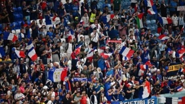 Prancis Kalahkan Maroko, Fans Bentrok di Brussel dan Montpellier