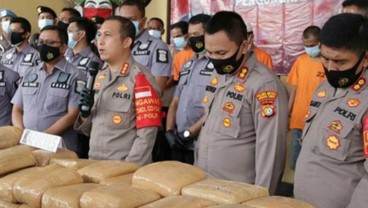 Bareskrim Musnahkan 75 Kg Sabu dari 2 Oknum TNI