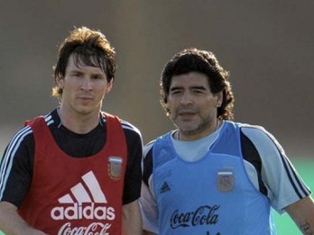Jangan Sejajarkan Messi dengan Maradona