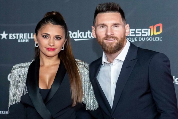 Lionel Messi dan Antonella Roccuza