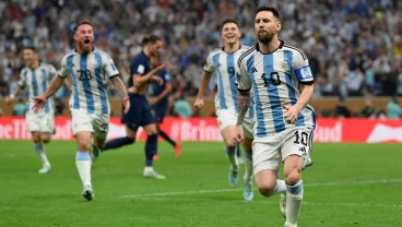 Hasil Argentina vs Prancis: Gol Messi dan Di Maria Bawa Tim Tango Unggul pada Babak Pertama