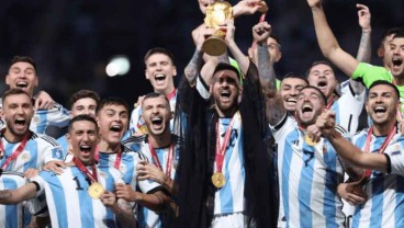 Hasil Final Piala Dunia Semalam: Tekuk Prancis 4-2, Argentina Juara Dunia Baru