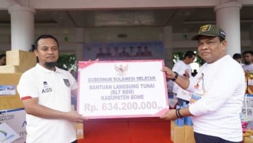 Sulsel Alokasikan BLT BBM Rp634,2 Juta di Bone