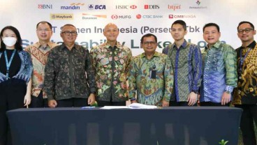 Semen Indonesia Dapat Kredit Sindikasi SLL Rp4,15 Triliun dari 12 Bank