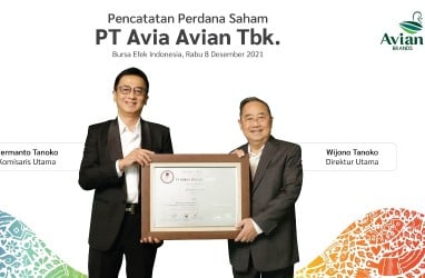 Emiten Cat Hermanto Tanoko AVIA Kantongi Dividen Interim Anak Usaha Rp200 Miliar