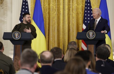 Temui Kongres AS, Zelensky Minta Bantuan Tank dan Senjata untuk Ukraina