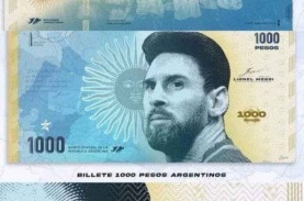 Foto Messi Bakal Ada di Mata Uang Kertas Argentina