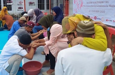 Haru Saat Peringati Hari Ibu di Lapas Suliki, Narapidana Menangis