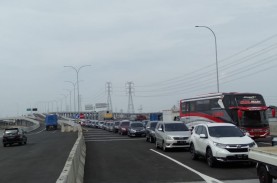 Rawan Angin Kencang, Kecepatan Kendaraan di Tol Semarang…