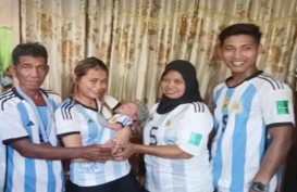 Belum 1 Minggu Argentina Juara Piala Dunia, Muhammad Messi Lahir di Indonesia