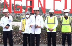 Kendalikan Banjir Jakarta, Jokowi Resmikan Bendungan Ciawi dan Sukamahi