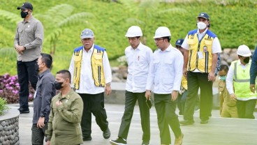 Gubernur Ridwan Kamil Dampingi Presiden Jokowi Resmikan Dua Bendungan di Bogor