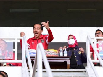 Presiden Jokowi Doakan Timnas Indonesia Raih Kemenangan Lawan Brunei