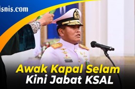 Jokowi Lantik Laksdya Muhammad Ali Sebagai KSAL