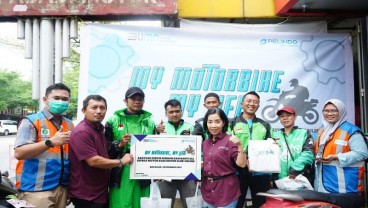 Pelindo Fasilitasi Servis Gratis 100 Pengemudi Ojol di Makassar