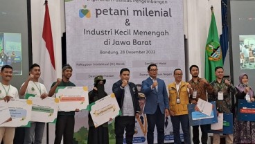 Jabar Fasilitasi Merek hingga Sertifikasi Halal untuk 510 Petani Milenial dan IKM