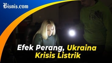 Rusia Serang Pembangkit Listrik, 300 Ribu Warga Kyiv Kedinginan