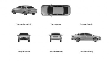 Daihatsu Daftarkan Desain Mobil Mirip Vios, Siap Bermain di Segmen Sedan?