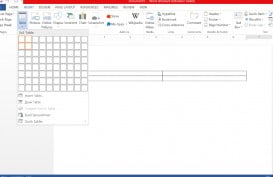 Cara Membuat Tabel di Microsoft Word dengan Mudah, Bisa Lewat HP