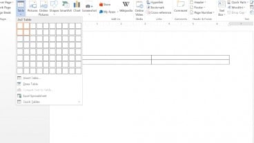 Cara Membuat Tabel di Microsoft Word dengan Mudah, Bisa Lewat HP