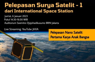 Indonesia akan Luncurkan Surya Satellite-1 ke Orbit Bumi, Asli Buatan Lokal
