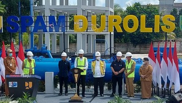 Sudah Tersambung 8.000 Rumah, Proyek SPAM Durolis Gunakan Air Baku Sungai Rokan