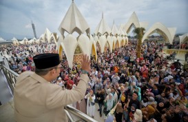 PKL di Masjid Raya Al Jabbar akan Ditata