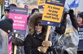 Perawat Inggris Demo Minta Naik Gaji 19 Persen, Serikat Desak PM Sunak Cari Jalan Tengah