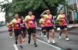 100 Pelari Semarang Promosikan Lari Amal Untuk Penderita Kanker