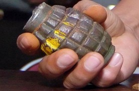Sebuah Granat Nanas Peninggalan Zaman Belanda Ditemukan…