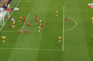 Gol Wolves ke Gawang Liverpool Dianulir, Replay TV Tunjukkan Wasit Salah