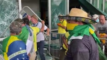 Kerusuhan di Brasil Mirip Kerusuhan di Capitol AS pasca Pemilihan Presiden